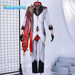 Game Genshin Impact Cosplay Tartaglia Ajax Excellent Costume Shoes Wig Halloween Christmas Men Cos Clothing