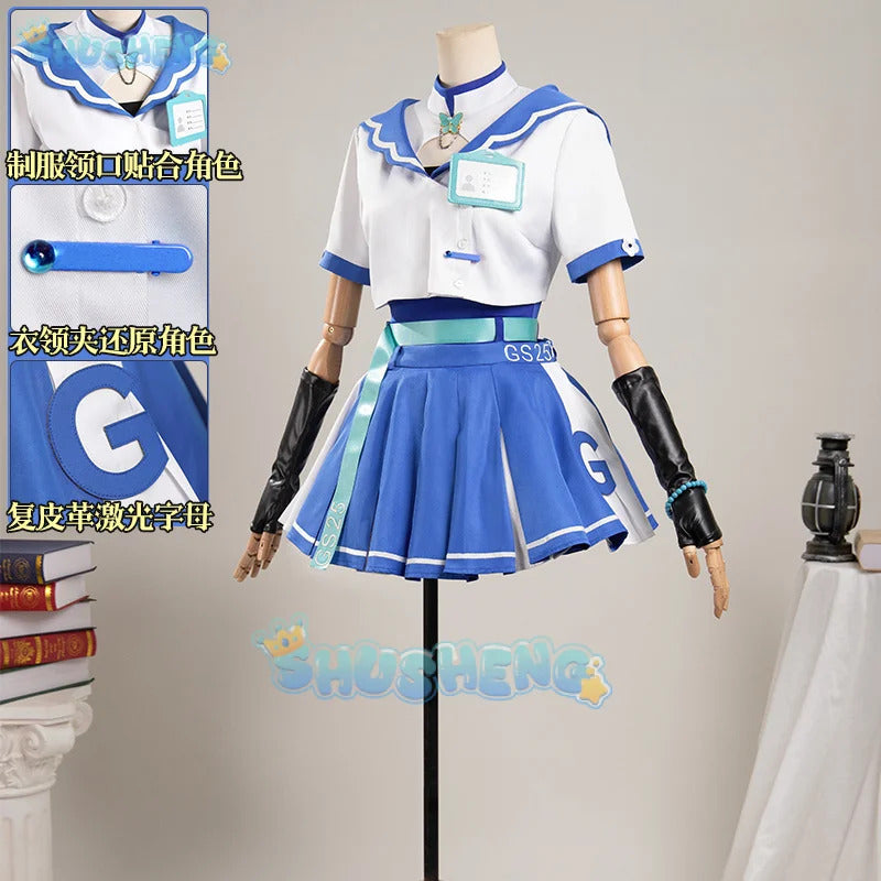 Wuthering Waves Yinlin Camellya Cosplay Costume Uniform Halloween Carnival Party Christmas Play Role Clothes Clothing for Women