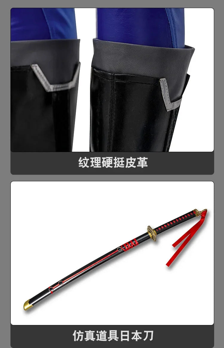 Rivals‌Psylocke‌ Cosplay Costume Betsy Braddock Uniform Halloween Carnival Party Christmas Play Role Clothes Clothing for Women
