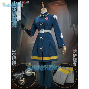 Game Identity V Florian Brand Cosplay Costume New Survivor Fire Investigator Uniform Man Woman Halloween Party Suit