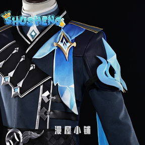 Traveler Aether Snezhnaya New fashion cosplay Game Cosplay Series: Genshin Impact Cosplay Aether Costume full set QQcos