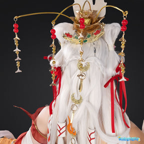 New Honor Of Kings Xi Shi Cosplay Costumes Dress Skirt Necklace Crown To Choose For Game Party Custom Made