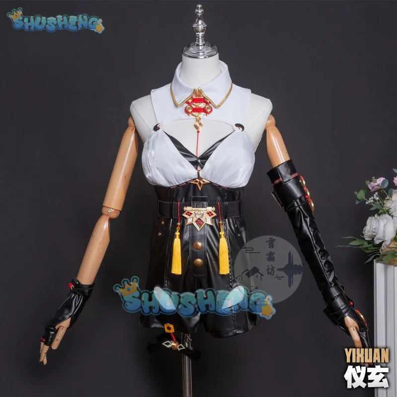 Zenless Zone Zero Yixuan Cosplay Costume Uniform Halloween Carnival Party Christmas Play Role Clothes Clothing for Women