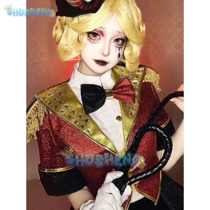 Margaretha Cell Female Dancer Cosplay Game Identity V Costume Hat glasses stockings accessories Halloween party uniform set