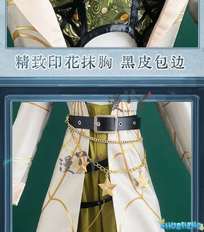 Games Identity V Demi Bourbon Cosplay Costume Barmaid Proofreader Uniform Halloween Carnival Party Christmas Play Role Clothing