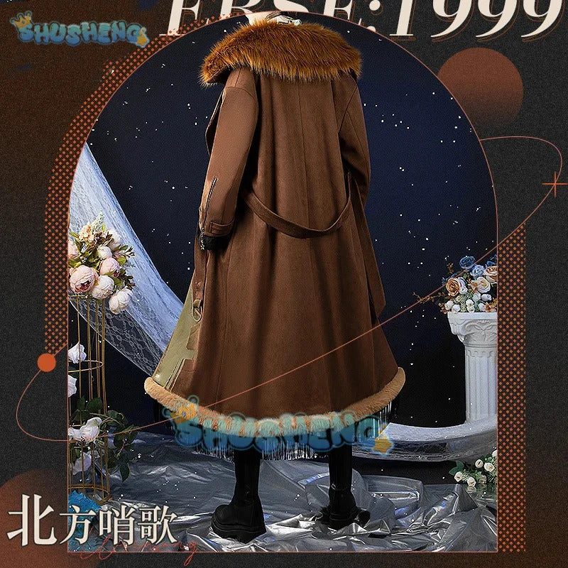 Reverse:1999 Windsong Cosplay Costume Coat shirt tie belt gloves necklace Halloween party Handsome man Woman uniform Full Set