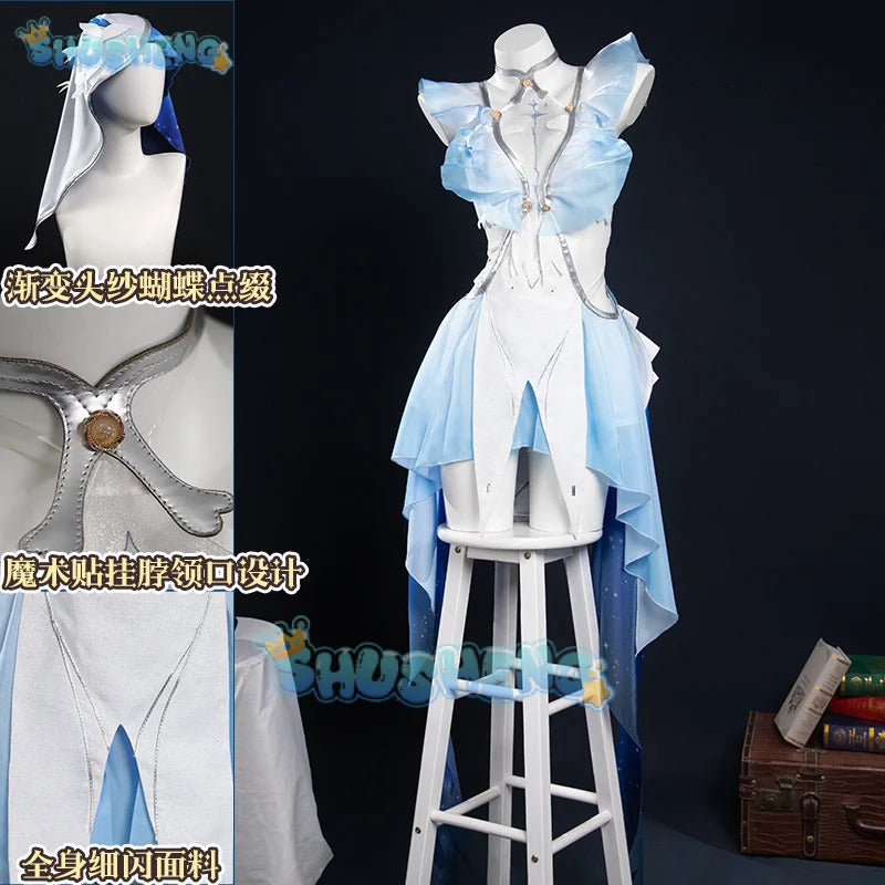 Wuthering Waves The Shorekeeper Women Cosplay Costume Cos Game Anime Party Uniform Hallowen Play Role Clothes Clothing Shusheng