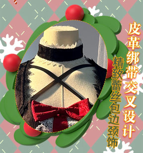 Love, Chunibyo & Other Delusions Takanashi Rikka Cosplay Costume Gothic Dress Wig hat eye mask socks Halloween sweet girl uniform