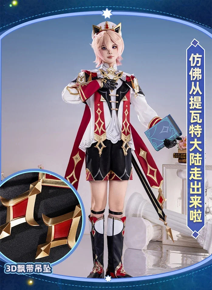 Genshin Impact Dahlia Cosplay Costume New Skins Uniform Hat Festival Halloween Party for Women Men Carnival Outfit