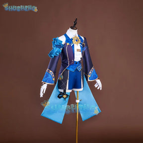 Honkai Star Rail Misha Cosplay Costume Wig Uniform Hat Mikhail Char Legwork The Reverie Hotel Bellboy Halloween Party Women Men