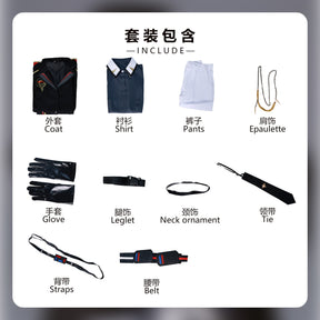 Love And Deepspace MC cosplay costume Cosplay Caleb cosplay Caleb cosplay costume