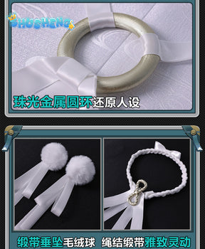 Game Cosplay Series: Zenless Zone Zero -Tsukishiro Yanagi -Halloween Cosplay Shushengcos Hollow Special Operations Section 6