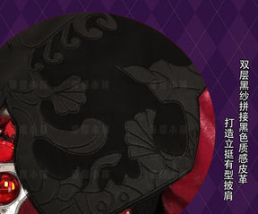 Game Identity V Little Girl Miss Pomegranate Plate Cosplay Costume Dress Uniform Headwear Glasses Memory Halloween For Women