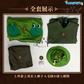 Identity V Florian Brand Fire Investigator Cosplay Costume Leonard Uniform Halloween Carnival Party Christmas Play Role