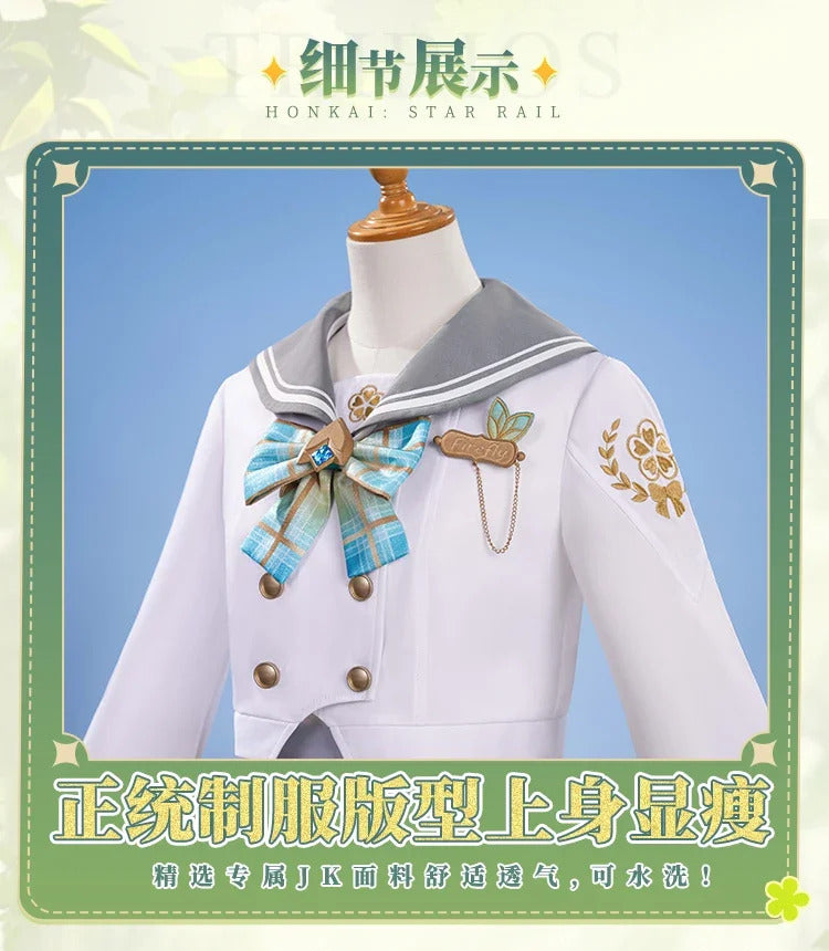 Honkai：Star Rail Firefly Spring Gift Cosplay Costume Uniform Halloween Carnival Party Christmas Play Role Clothes Clothing