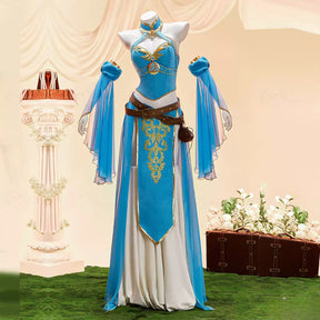 Game Legend of Zelda Zelda Knight Zelda Sexy Dress Cosplay Costume S-XL