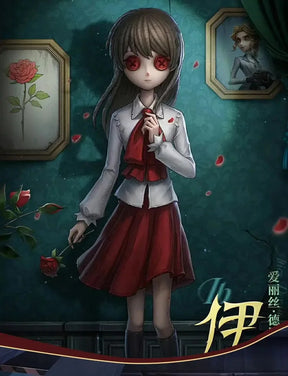 Game Identity Ⅴ linkage IB Cosplay Reporter Alice Delos ivu Costume Shirt skirt tie socks Halloween party sweet JK uniform set