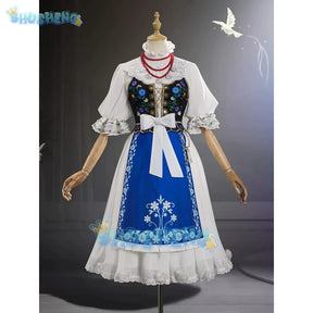 Identity V Vera Nair Perfumer Cosplay Costume Dress Uniform Game Suit Halloween Party Outfit Women's Role Play Clothing New