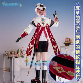 Genshin Impact Dahlia Cosplay Costume New Skins Uniform Hat Festival Halloween Party for Women Men Carnival Outfit