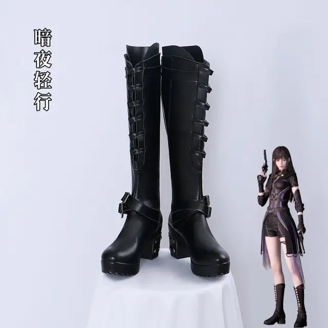 Love and Deepspace Heroines Cosplay shoes Abysswalker Anime game character prop shoes