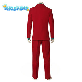 Movie Joker Male Cosplay Joker 2 Costume Anime Character Halloween Costume Cosplay Costume Set Mask Uniform