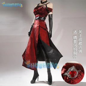 Love and Deepspace Heroines Cosplay Costume The Enchanting Dark Curtain Uniform Halloween Party Women Men Props Shusheng