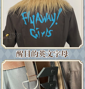 Game Identity V Cheerleaders Lily Barriere Cosplay Costume Women Dazzled Punk Uniform Suit Halloween Carnival Outfit for Woman