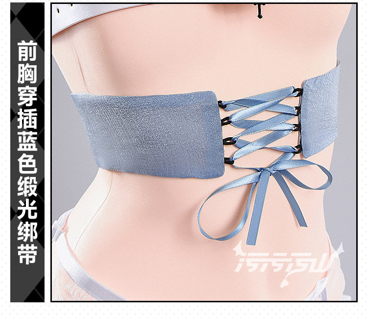 Shusheng-R Succubus Cosplay Costume Maid Dress Sexy Lovely Uniform Halloween Party Role Play Outfit Women