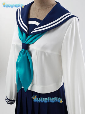 Noko Shikanoko Cosplay Costume Anime My Deer Friend Nokotan JK Sailor Skirt School Uniform Halloween Women