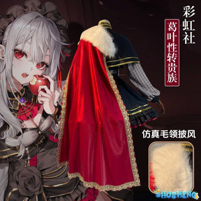 Vtuber Sanya Nijisanji Kuzuha Sexual Turn Cosplay Costume Anime Roleplay Holiday Party Outfits Noble Dress Uniform