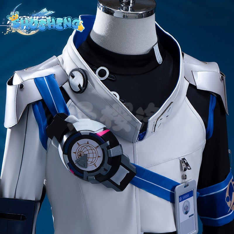 Arlan Honkai Star Rail Cosplay Costume Wig Game Uniform Herta Space Station Security Department Peppy Props Halloween Party Men