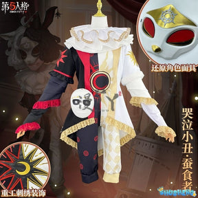 Weeping Clown Cosplay Game Identity V Joker Fashion Costume Anime Women Men Cute Suit Role Play Clothing Halloween Suit