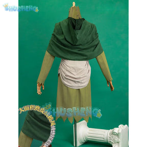 Anime Delicious in Dungeon Mithrun Cosplay Costume Wig Uniform Cloak Captain Mithrun Canaries Halloween Party Women Men Props