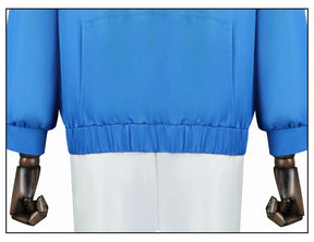 Anime Sakamoto Days Shin Asakura Cosplay Costume Blue Sweatshirt Assassin Halloween Party Women Men Props Accessory