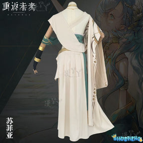 Game Reverse:1999 Sophia Cosplay Costume Cosplay Wig Dress Full Set Accessories Uniform Halloween Carnival Party For Woman Girls