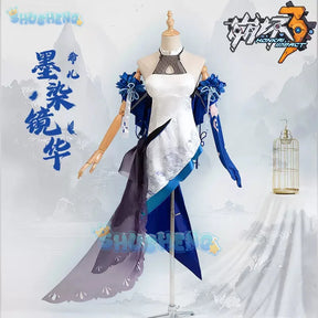 Honkai Impact 3rd Seele WOmen Ink-dyed mirrors Cosplay Costume Cos Game Anime Party Uniform Hallowen Play Role Clothes