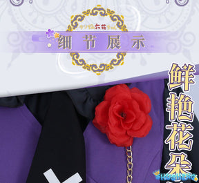 Love, Chunibyo & Other Delusions Takanashi Rikka Cosplay Costume Gothic Dress Halloween sweet girl New uniform