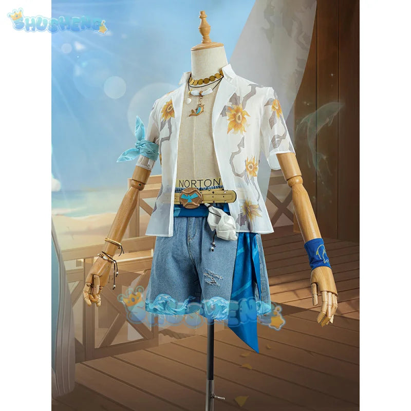 Game Identity V Prospector Cosplay Costume Norton Campbell Halloween Survivors Suit Carnival Uniform Christmas Prop