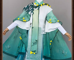 Honor of Kings Role Play Cosplay Costume Set Female Sang Qi Ming Cosplay Outfit Game Anime Halloween Full Set for Women