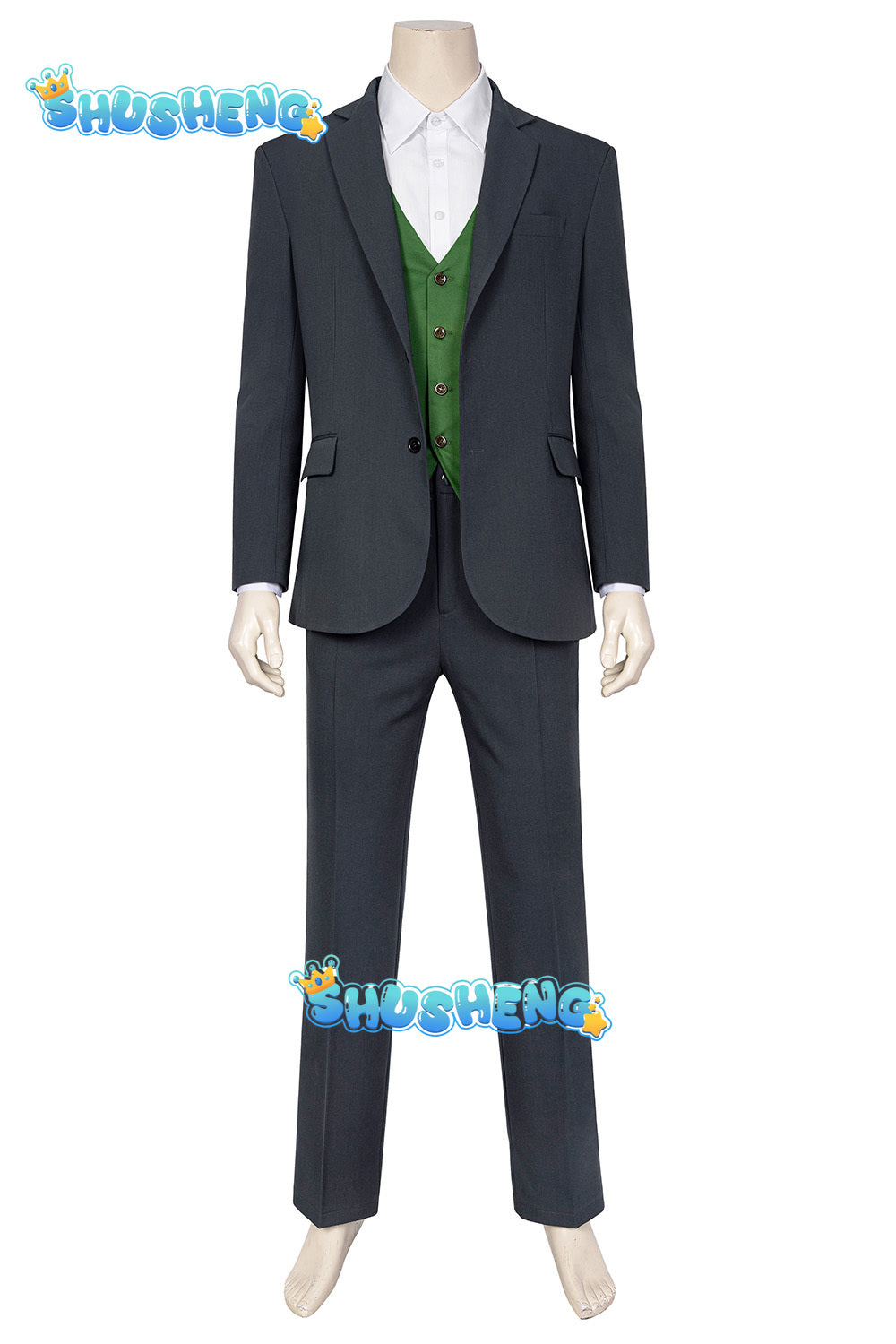 Movie Loki Season 1 Loki Costume Cosplay Outfits Uniform For Adult Men Halloween Carnival  Suit Custom Made