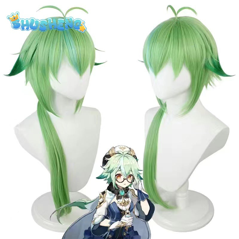 Genshin Impact Sucrose Cosplay Costume Adult Carnival Uniform Wig Anime Halloween Party Outfit For Women Full Set Women Game