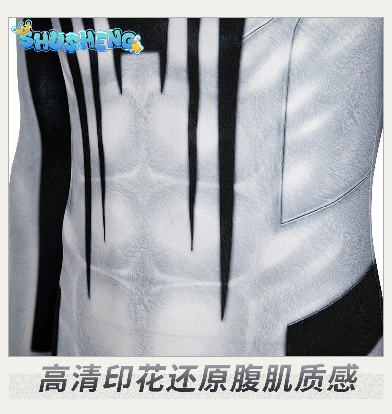 Movie Anti-Venom Cosplay Jumpsuit Mask Venom Spiderman Cosplay Costume Zentai Suit Halloween Outfit Party Bodysuit