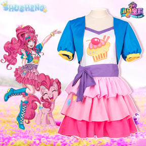 Pinkamena Diane Pie personification Anime Cosplay Costume halloween costumes for women Party Exquisite lovely gifts