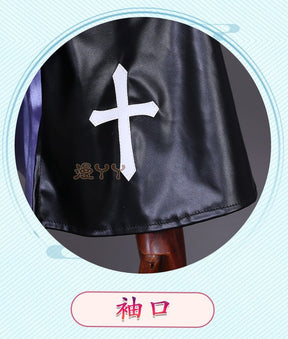 Anime! Honkai Impact 3 Kallen Kaslana Nun's outfit Lovely Uniform Cosplay Costume Halloween Suit