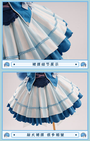 Shusheng-R Re:Life In a Different World From Zero Rem Cosplay Magical Girl Costume Lolita Dress Halloween Carnival Uniforms