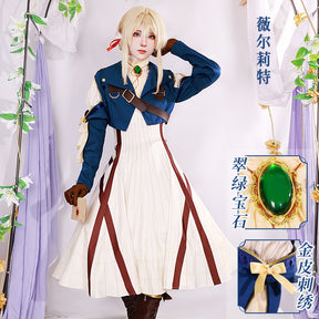 Anime Violet Evergarden Cosplay Costume Cosplay Violet Evergarden Costume For Women Halloween Two-dimensional Role Play