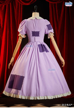 Shusheng-R Anime The Amazing Digital Circus Gangle Patch Dress Cosplay Costume S-XL