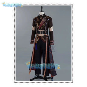Love and Deepspace Xavier Cosplay Costume Black Hunting Uniform Halloween Party Women Men Props Shusheng