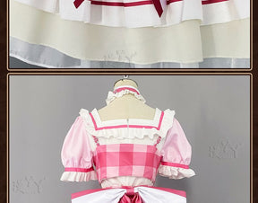 Anime Aikatsu Hoshimiya Ichigo Cosplay Costume Uniform Halloween Party for Women Men Carnival Props