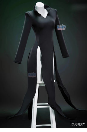 One Punch Man Tornado of Terror Senritsu No Tatsumaki Cosplay Costume Wig Black Dress Women Girl Outfit Halloween Child Uniform